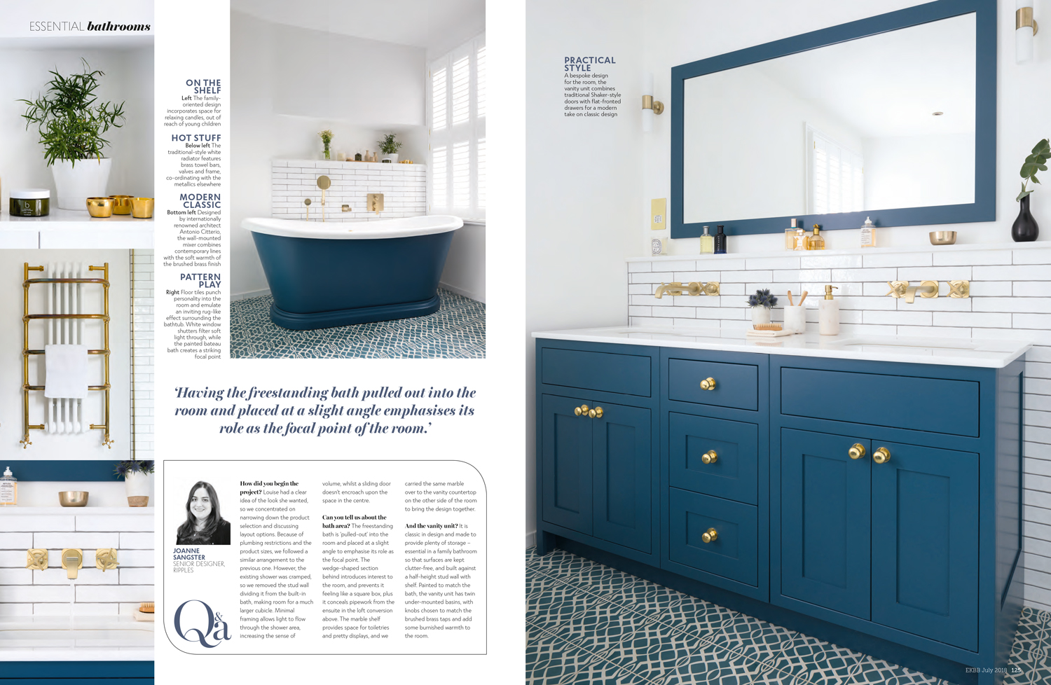 Essential Kitchen Bathroom Bedroom Magazine July 2018 | Paul Craig Interior Photographer