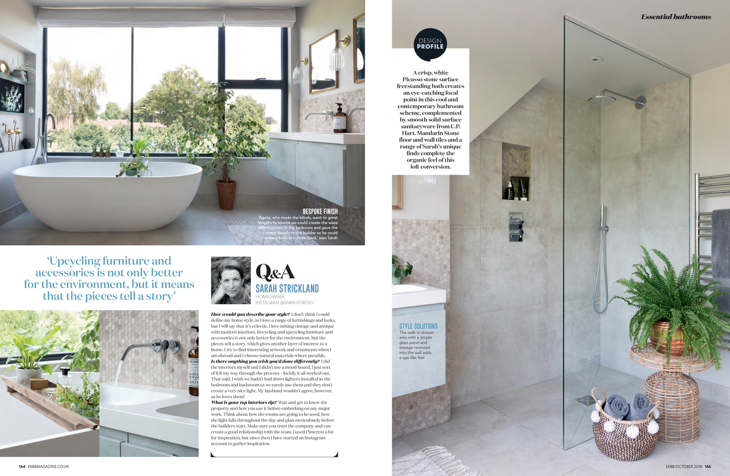 Essential Kitchen Bathroom Bedroom Magazine October 2018 | Paul Craig Interior Photographer