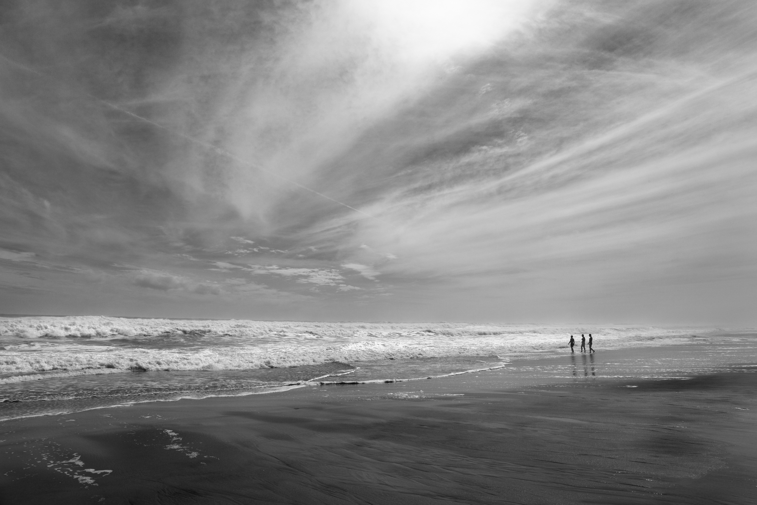 Paul Craig Interior Photographer Personal Work USA Beach in Hamptons In storm
