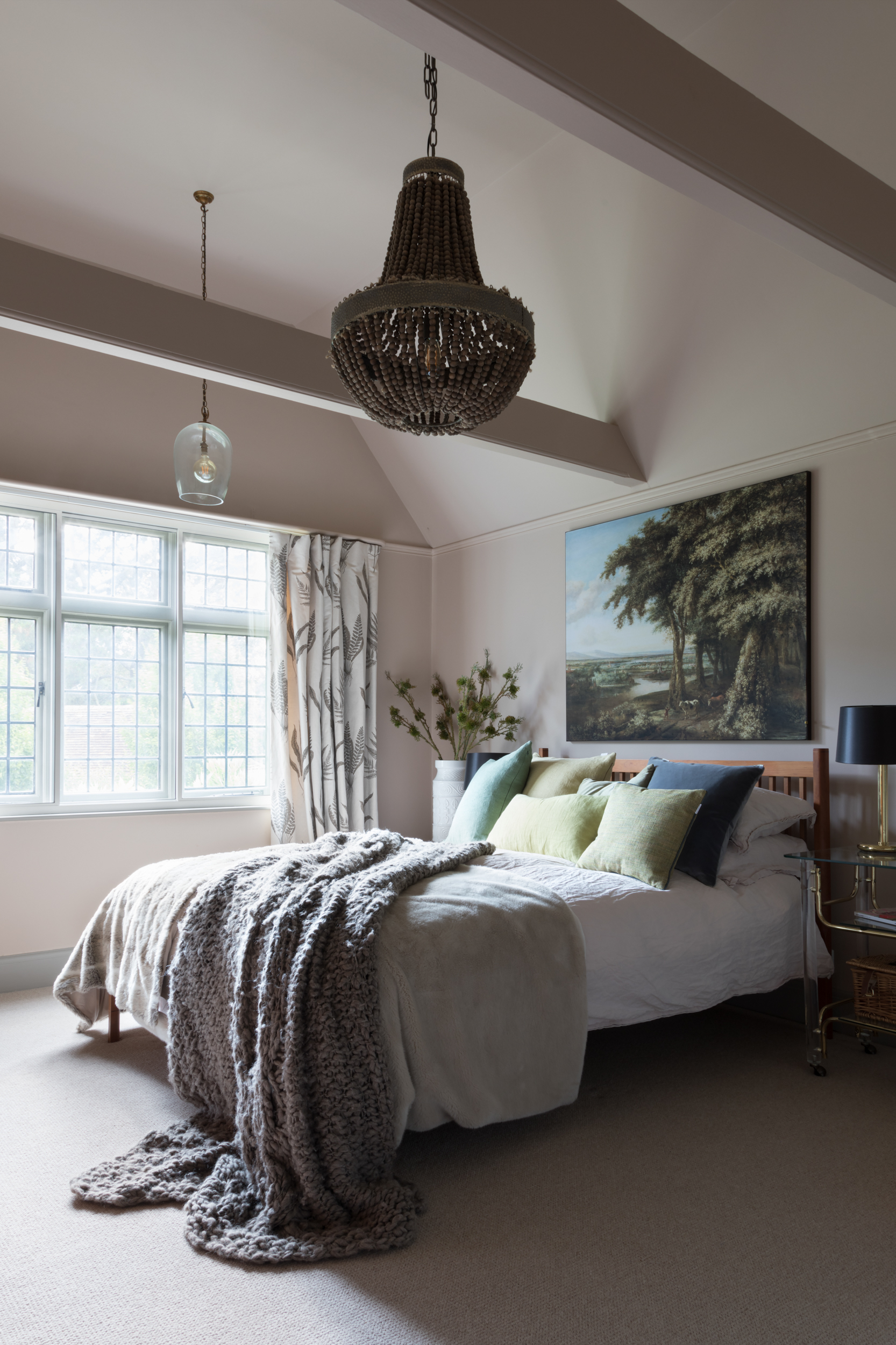 Paul Craig, Interior Photographer, Residential Photography, London, Bedroom, Bed and Side table
