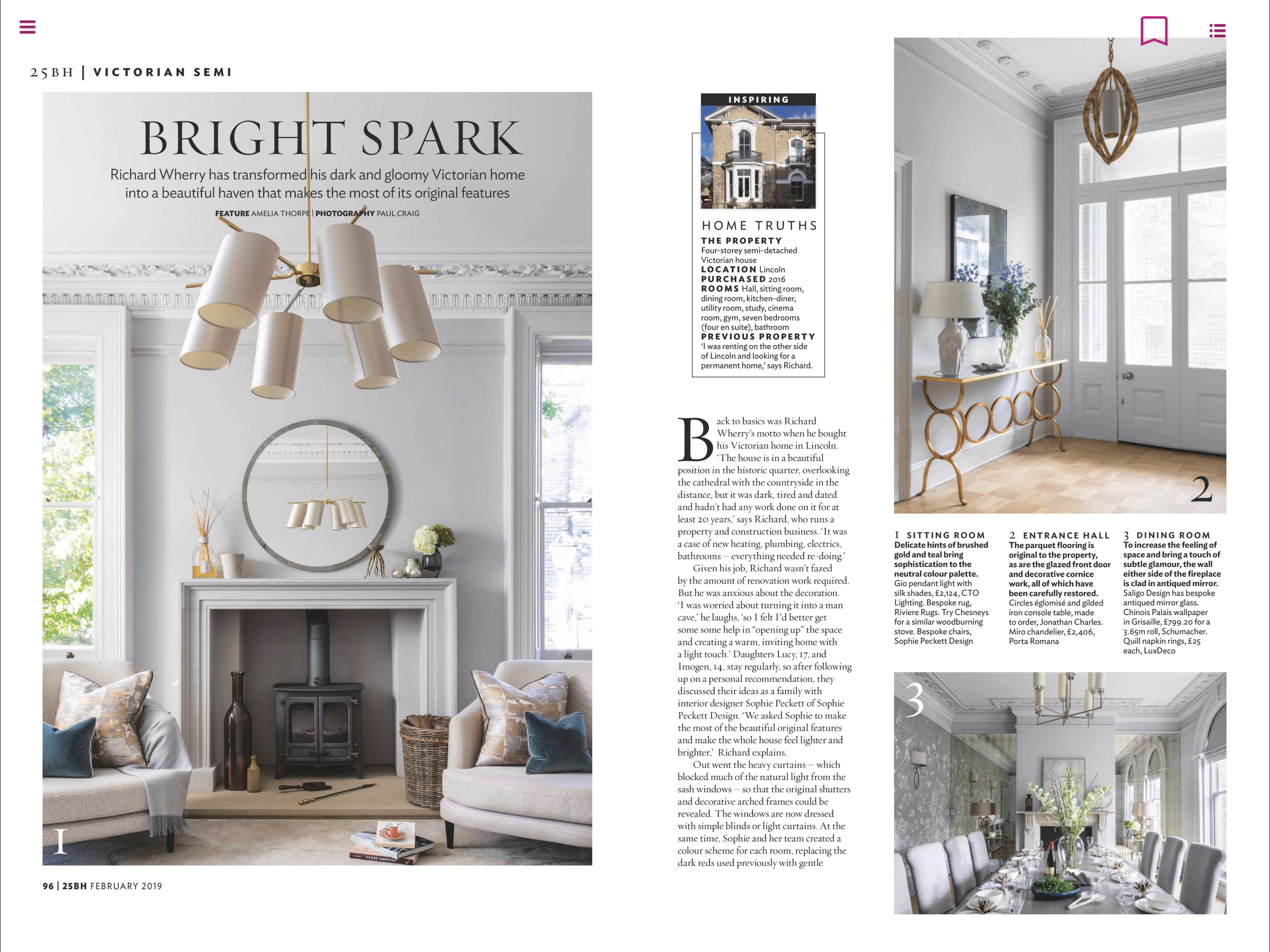 25 Beautiful Homes Magazine Feb 19 | Paul Craig Interior Photographer